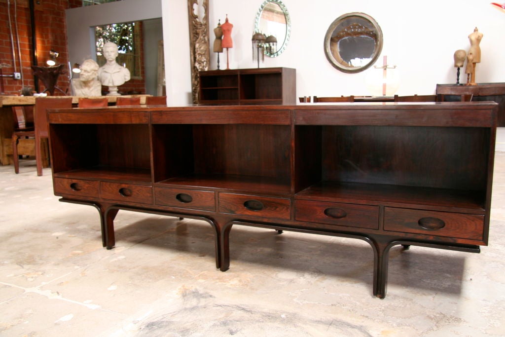 Mid-20th Century Gianfranco Frattini Two Sided Buffet