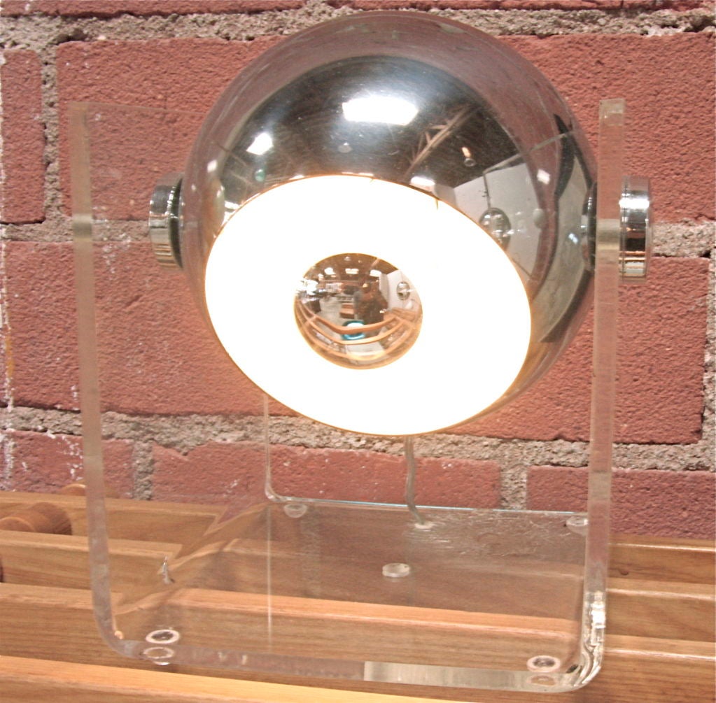 Plexi Box Chrome Lamp 1