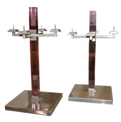 Italian Plexi Candlesticks