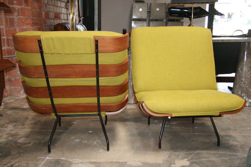 Carlo Hauner Pair of Lounge Chairs 1