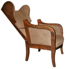 Italian 18th c. Walnut Reclining Chair