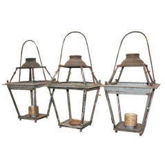 Italian Vintage Iron Lanterns Italian Vintage Iron Lanterns