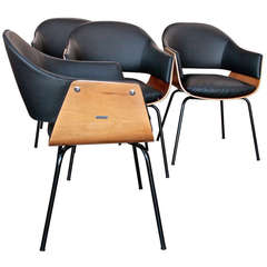 Set of Italian "Poltronova" Chairs