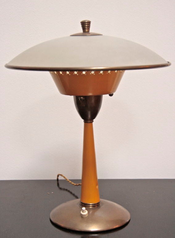 Italian 1950s table lamp. Sassy!!!
