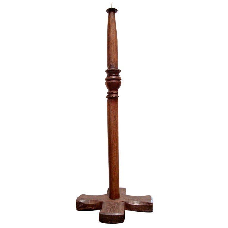 Italian Oversized Candlestick For Sale