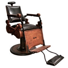 Italian Antique Barber Chair