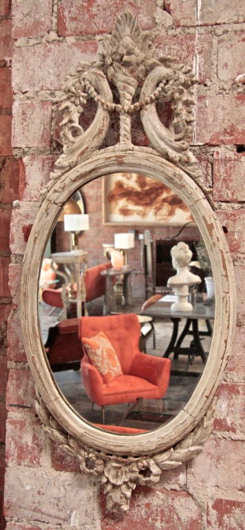 Great detail, great mirror, great  patina- bello!