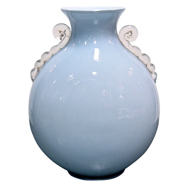 Murano Glass Vase by Toso