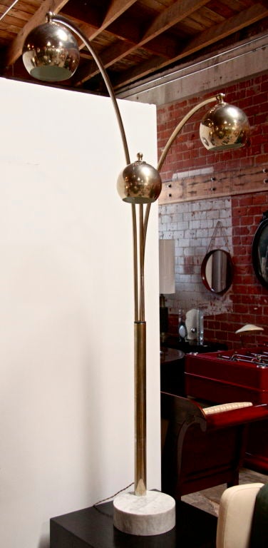 Mid-20th Century Italian Reggiani Floor Lamp