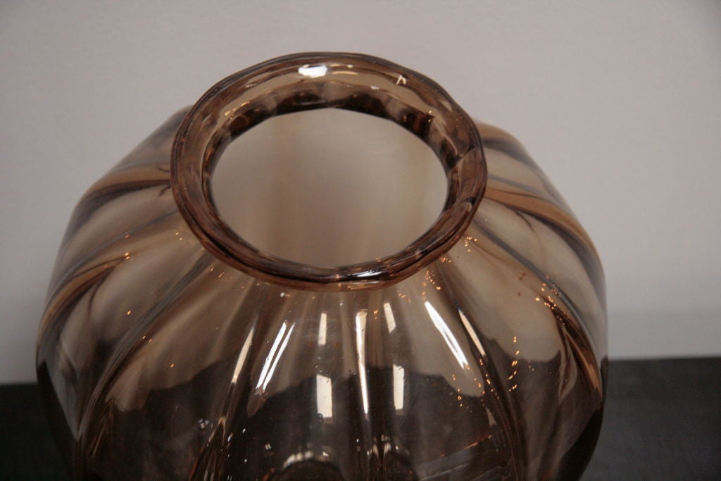 Napoleone Martinuzzi Italian Glass Vase 2