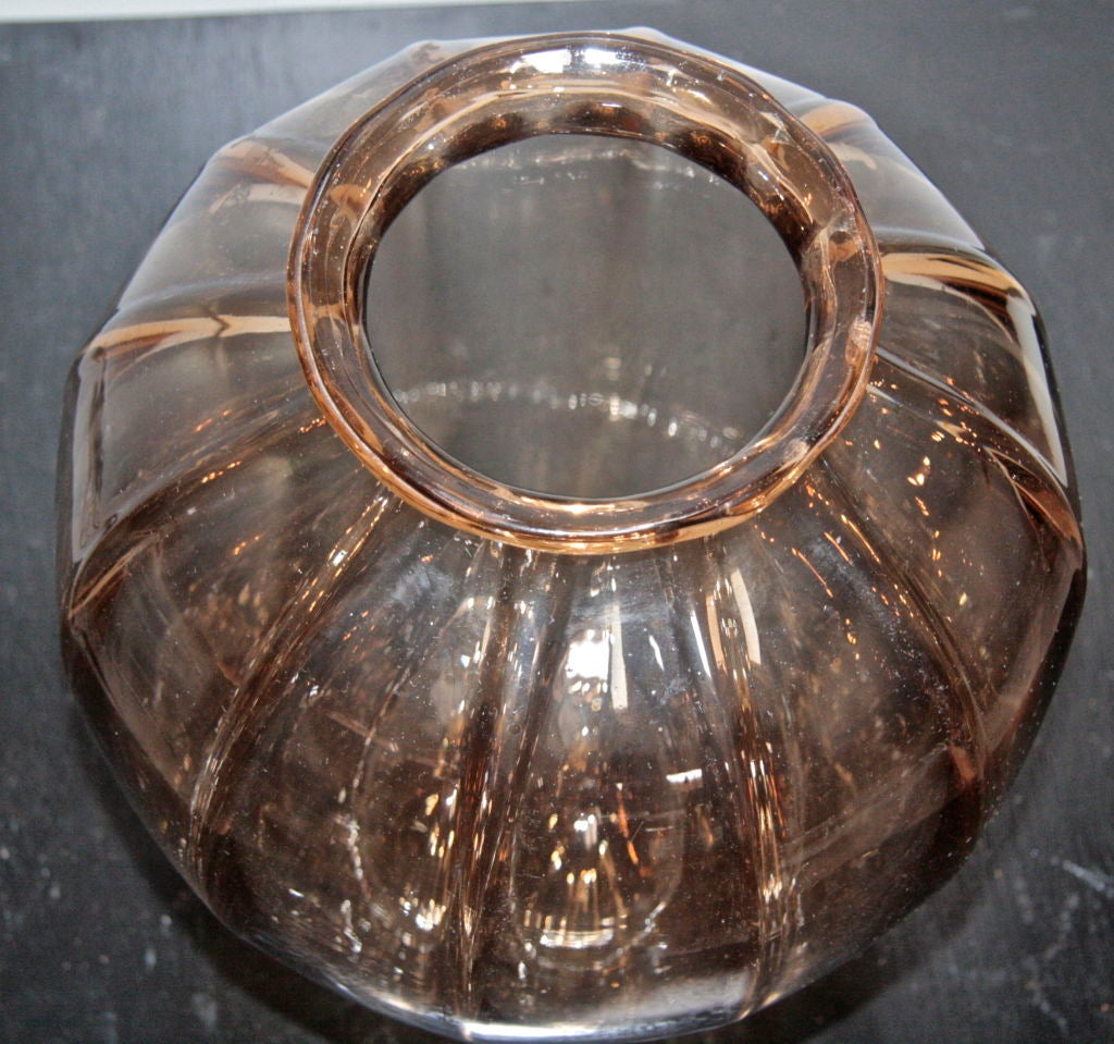 Napoleone Martinuzzi Italian Glass Vase 3