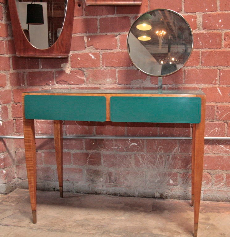 Gio Ponti Vanity-- what else could something this well designed and chic be????<br />
Grazie Signor Ponti!!!!