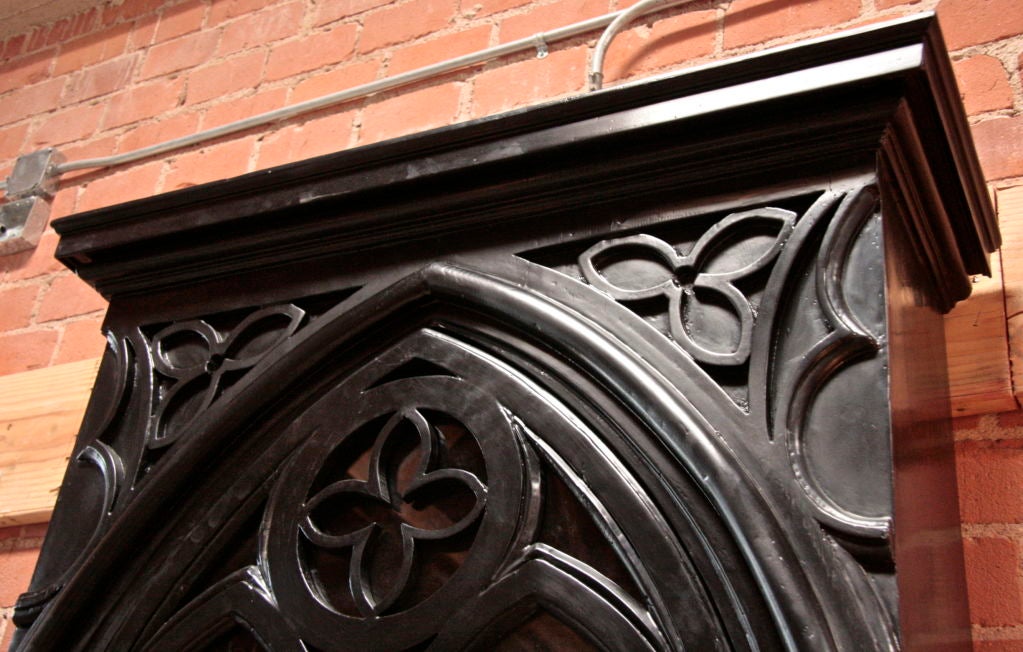 Italian 19th C. Gothic Cabinet In Good Condition In Los Angeles, CA