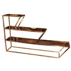 Italian 60's Brass Etagere