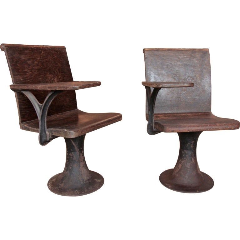 Vintage 1920s School Chairs