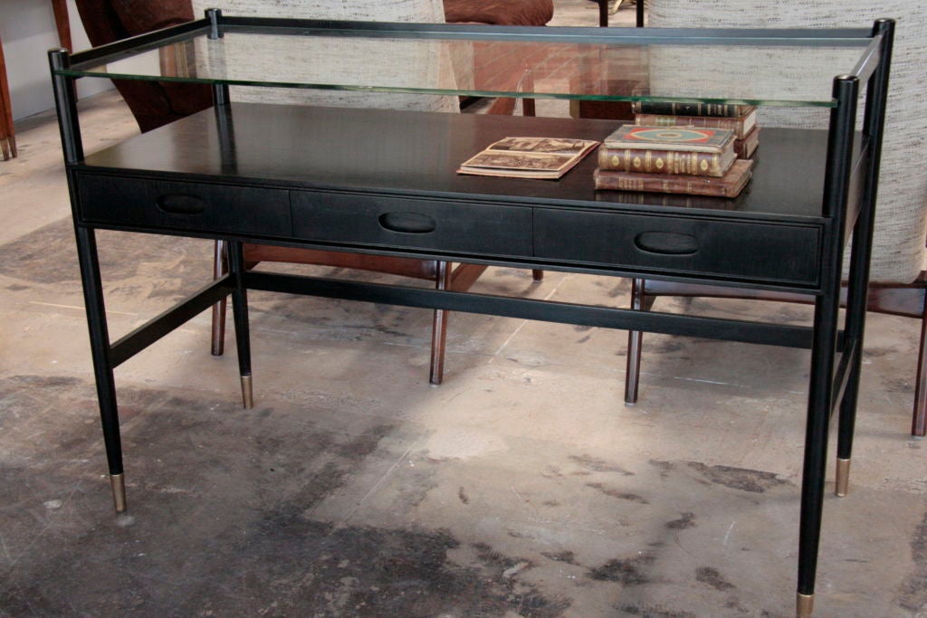 Aldo Frigerio Glass Top Console