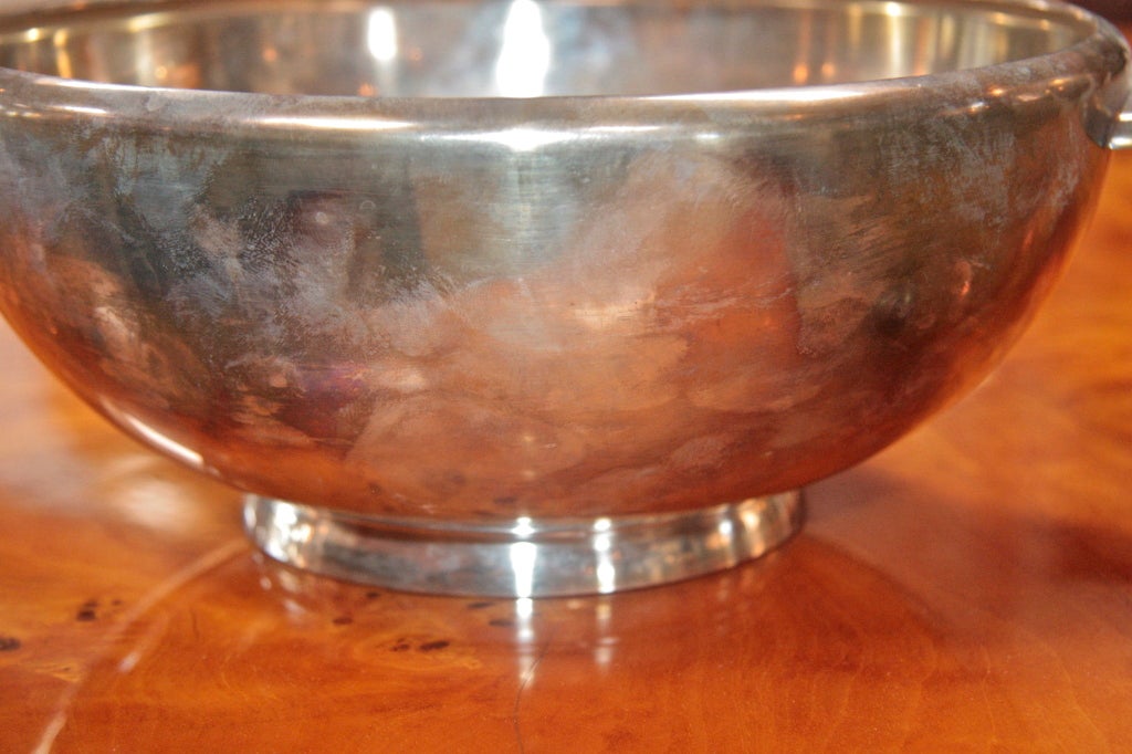 Mid-20th Century Italian 60's Silver Bowl For Sale