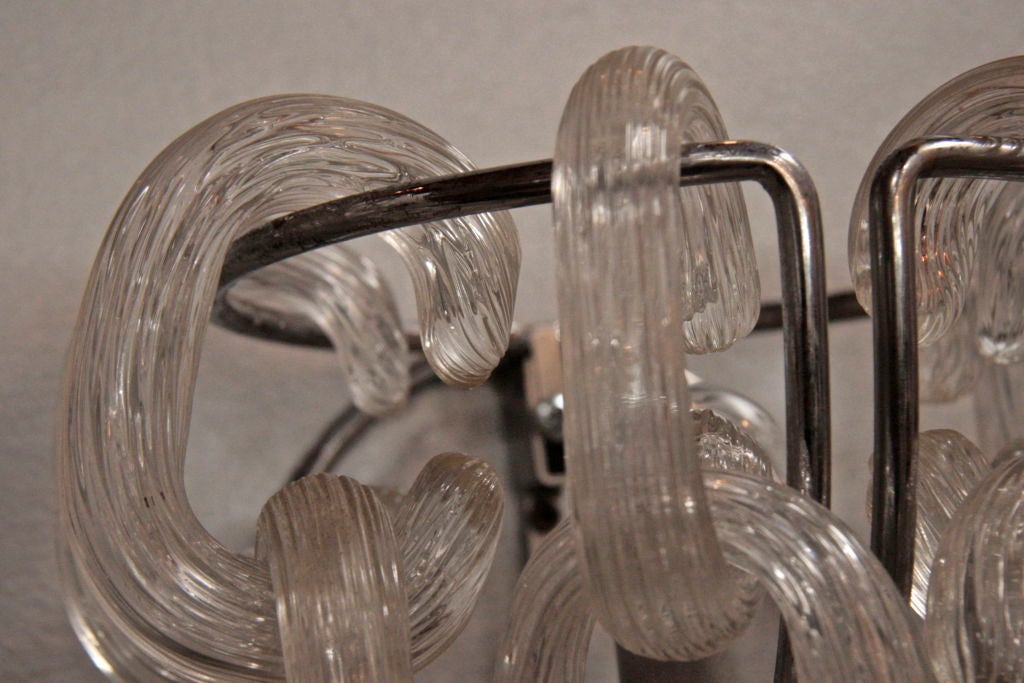 Toso Chain Link Sconces In Good Condition In Los Angeles, CA