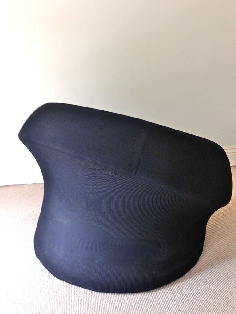 Gaetano Pesce Chair in Black Up3 In Good Condition In Los Angeles, CA