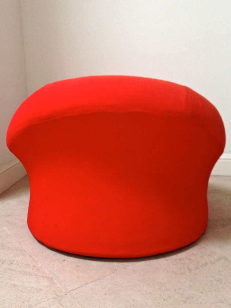 Mid-20th Century Gaetano Pesce Chair in Red Up3