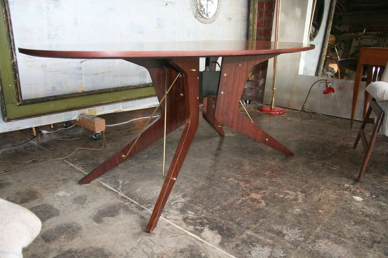 Mid-20th Century Italian 1960s Dining Table by Campo & Graffi