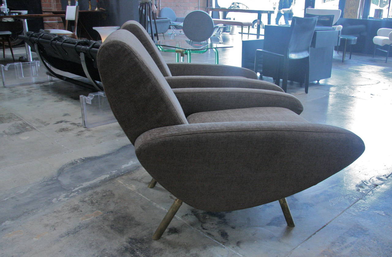France 1955s Lounge Chairs In Excellent Condition In Los Angeles, CA