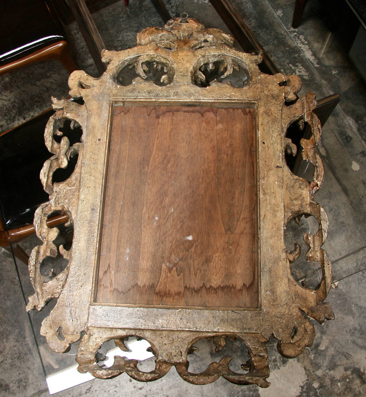 18th c. Carved Italian Mirror 1