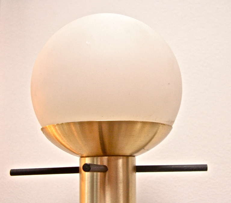Pair of Italian 1960 Sconces By Stilux 1