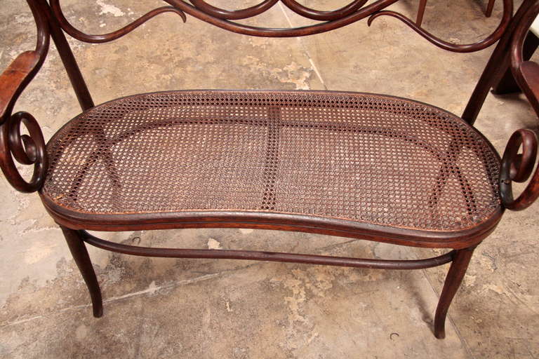 Thonet Bentwood Bench In Good Condition In Los Angeles, CA