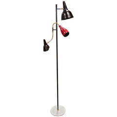 Italian 1950 Arteluce Floor Lamp W/ Marble Base 6