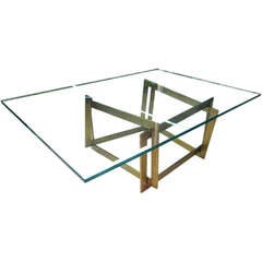 Raniero Aureli's Custom "Soqquadro" Coffee Table 1