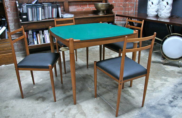 Italian 1960s Gio Ponti Game Table In Good Condition In Los Angeles, CA