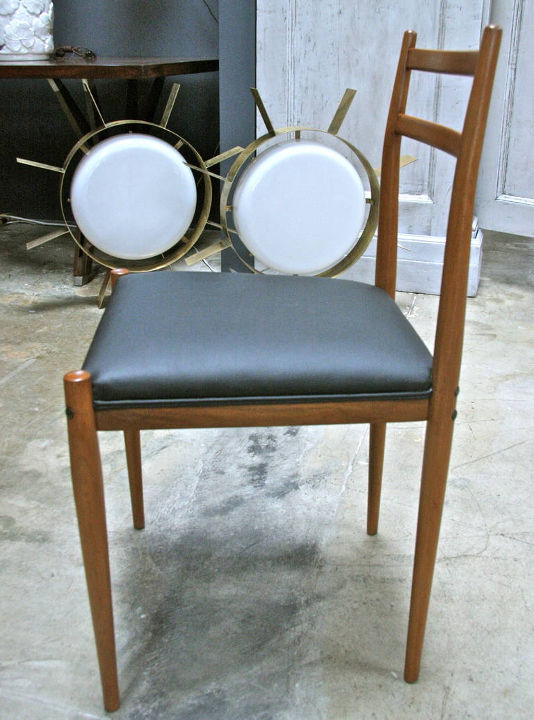 Walnut Italian 1960s Gio Ponti Game Table