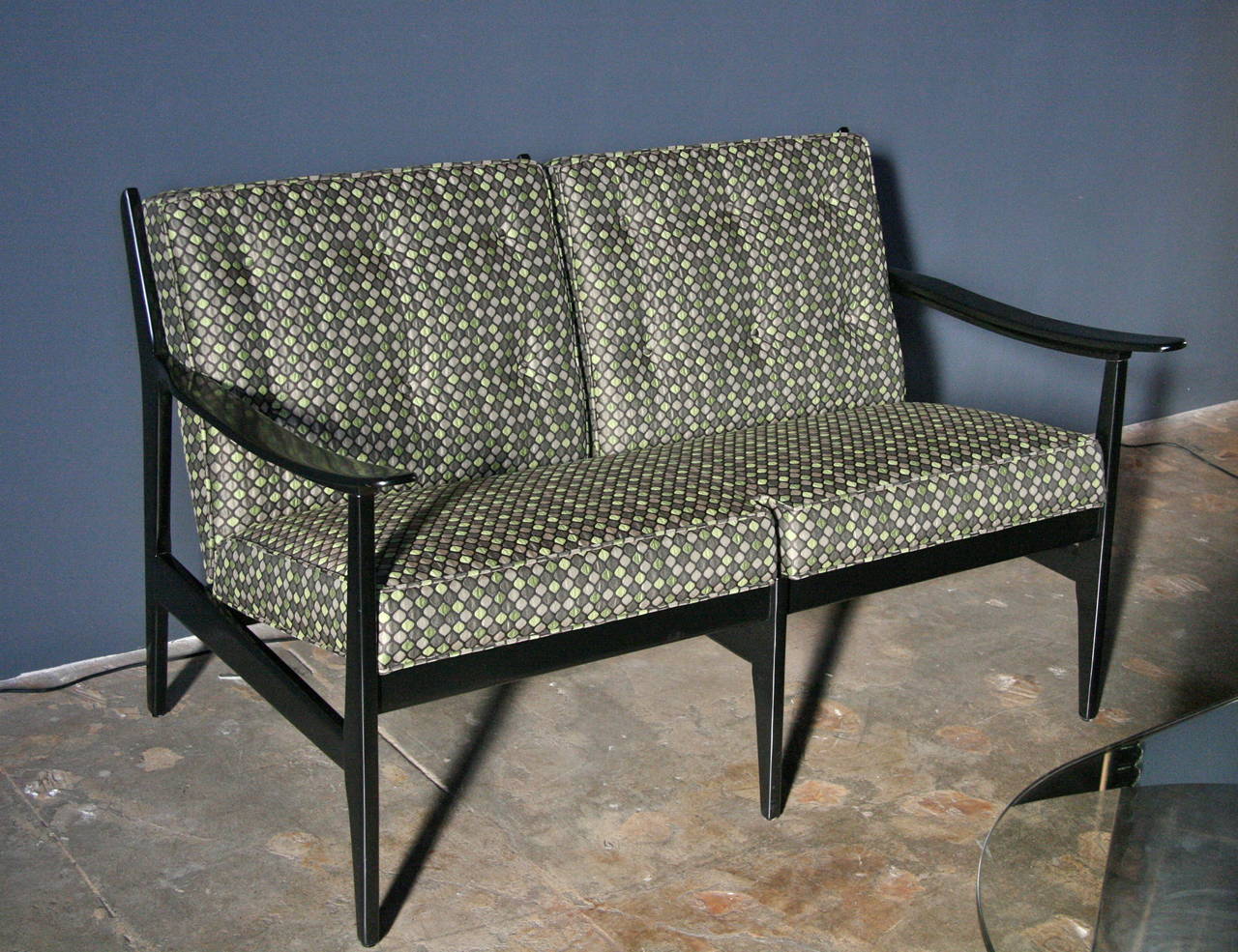 Italienisches Sofa aus den 1950er Jahren, Gianfranco Frattini für Cassina zugeschrieben im Zustand „Hervorragend“ im Angebot in Los Angeles, CA