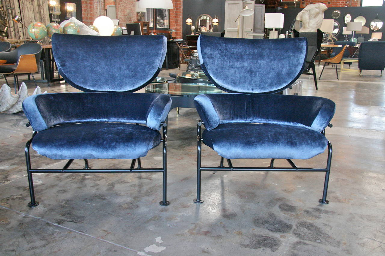 Italian Armchairs “Tre pezzi PL19” by Franco Albini and Franca Helg