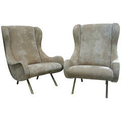 Marco Zanuso "Senior" Lounge Chairs