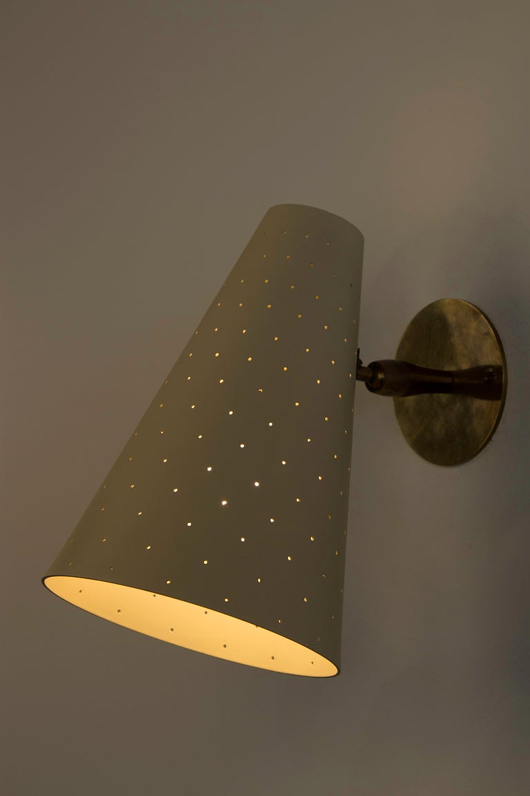 Pair of Italian Perforated Sconces