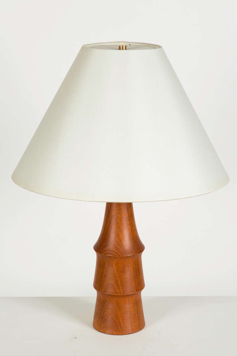Mid-20th Century Pair of Petite Danish Table Lamps