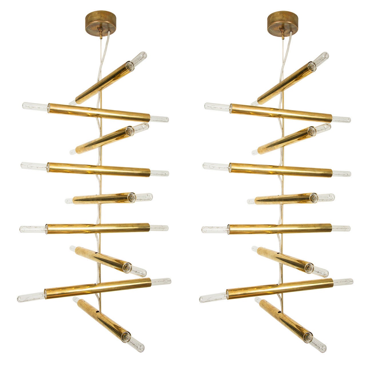 Lumi Brass Pendants