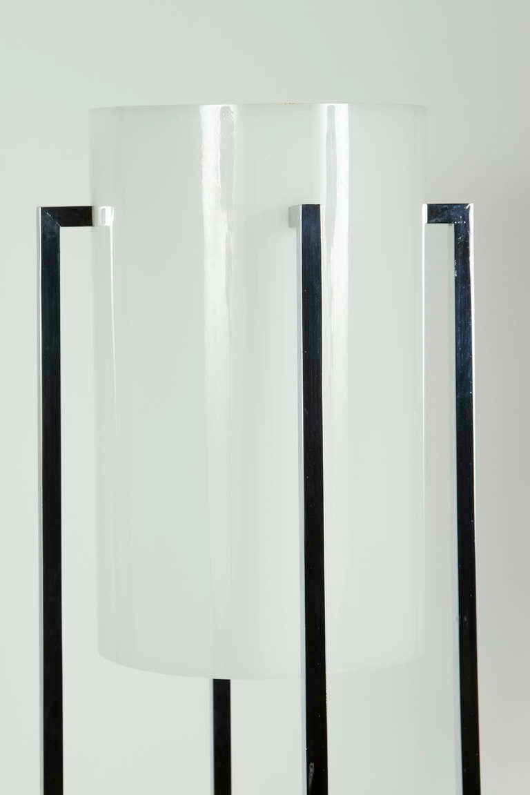 Acrylic Pair of Paul Mayen Table Lamps