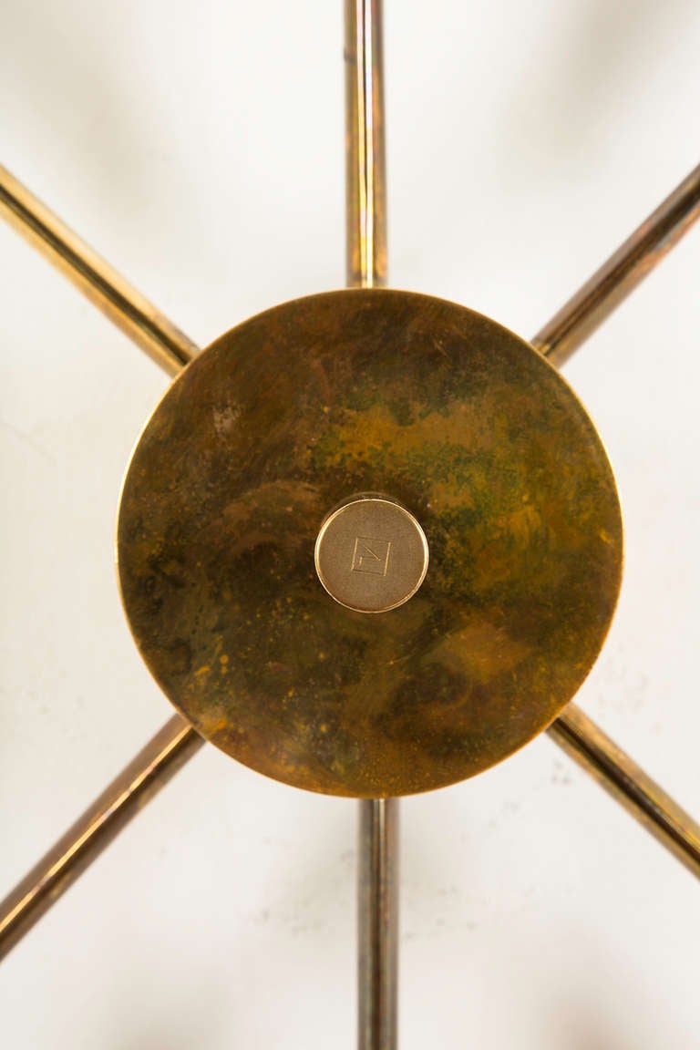 Angelo Lelli Chandelier In Excellent Condition In Los Angeles, CA