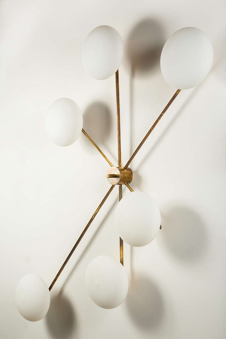 Mid-Century Modern Angelo Lelli Chandelier