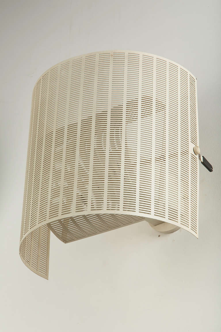 Mid-Century Modern  Shogun Sconce by Mario Botta