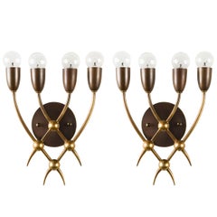 Pair of Sconces by Guglielmo Ulrich