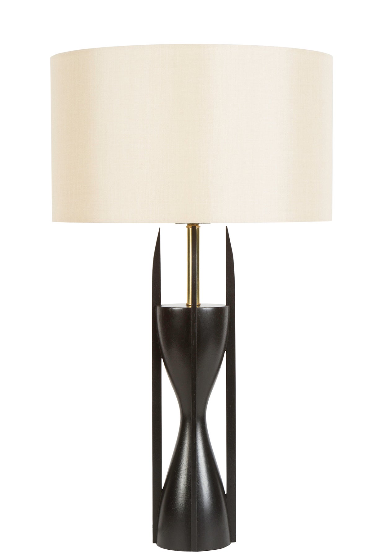 Pair of Sculptural Modeline Table Lamps