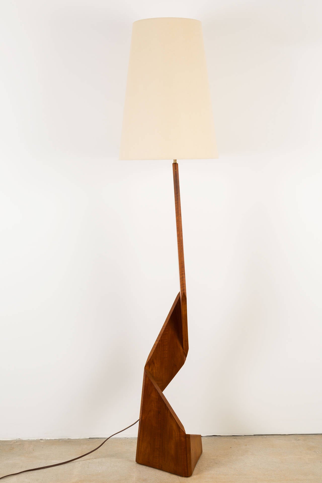 Sculptural Danish Floor Lamp 1