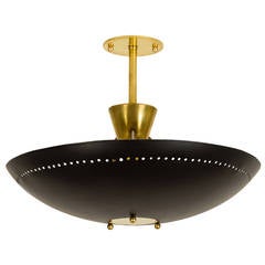 Italian Flush Mount Ceiling Light