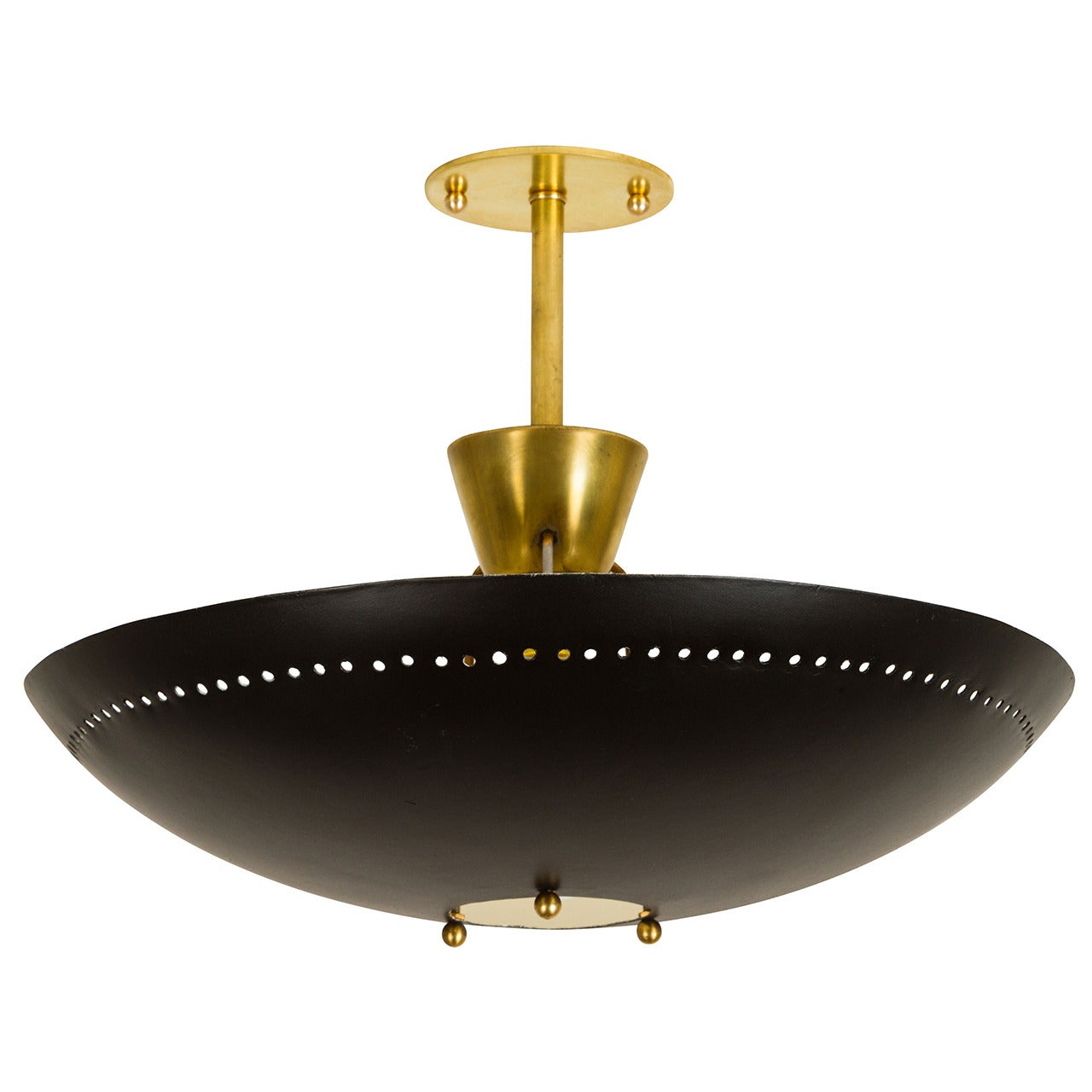 Italian Flush Mount Ceiling Light