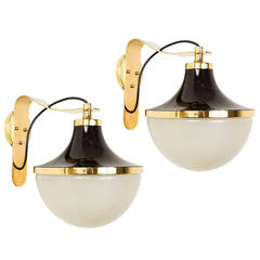 Pair of Sergio Mazza Sconces