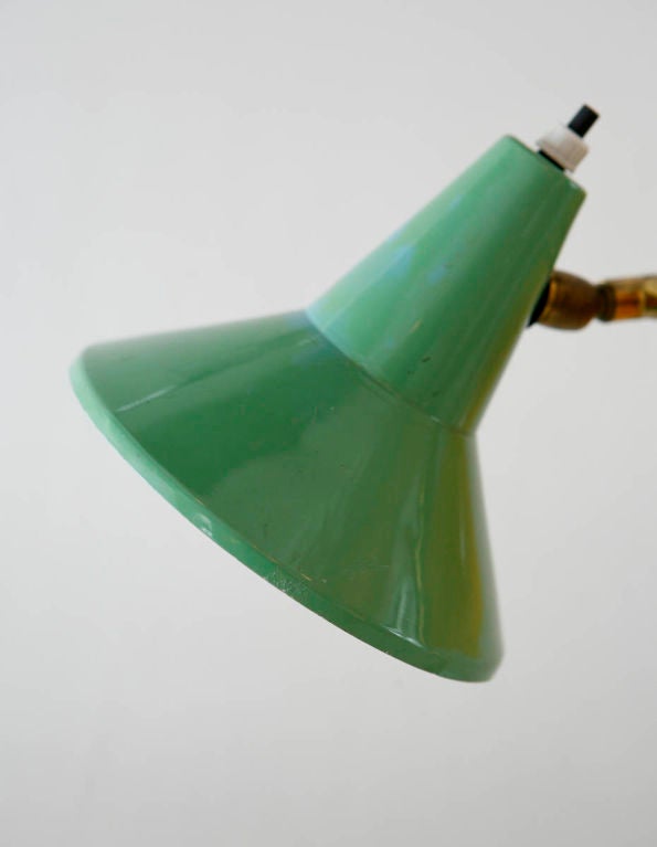 Mid-20th Century Stilux Double Cone Lamp